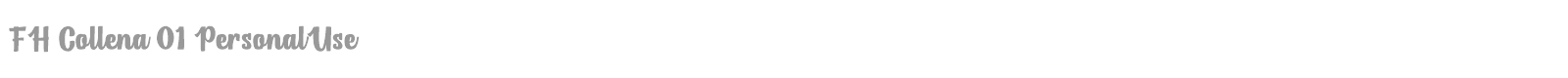 FH Collena font preview